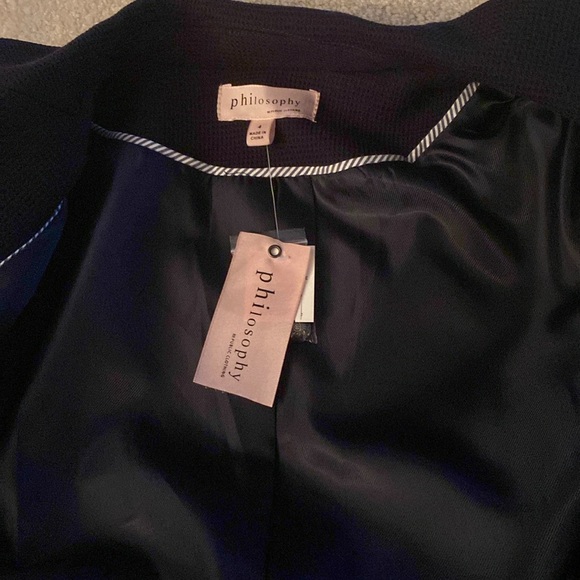 NWT philosophy suit jacket size 4 - Picture 10 of 14